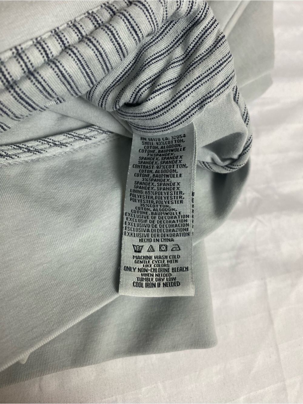Anthropologie Light Gray Ruffle-Trim Zip Jacket - Picture 6 of 6